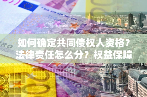 武汉如何确定共同债权人资格？法律责任怎么分？权益保障技巧揭秘！