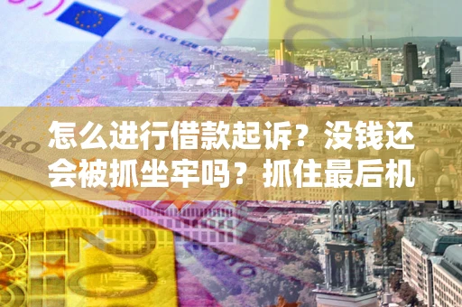 武汉怎么进行借款起诉？没钱还会被抓坐牢吗？抓住最后机会！