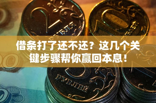 武汉借条打了还不还？这几个关键步骤帮你赢回本息！