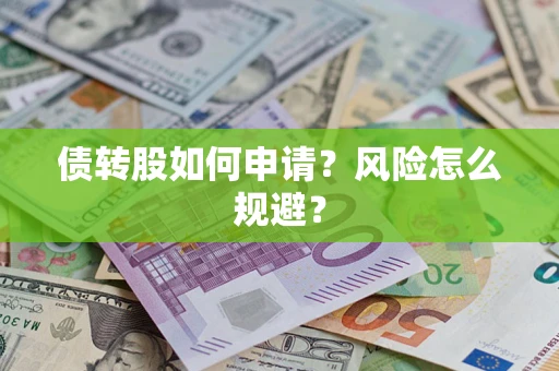 武汉债转股如何申请？风险怎么规避？